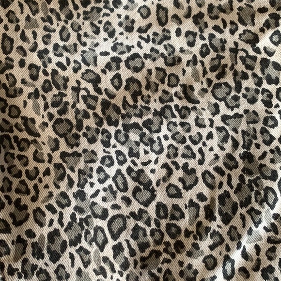 Leopard print Mavi skinny crops - Picture 3 of 3